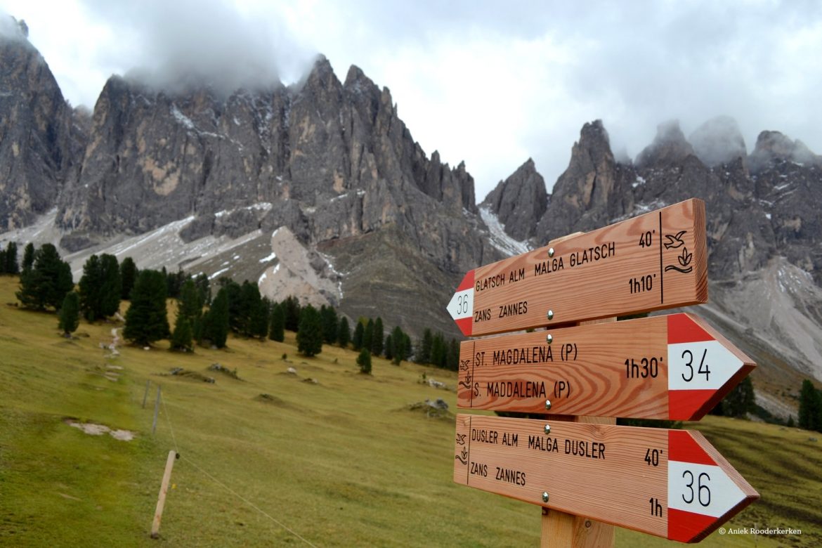 Hiking in The Dolomites