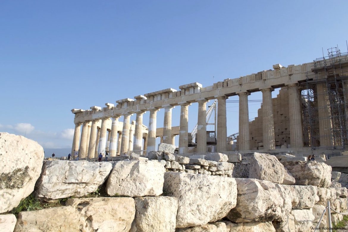 Parthenon in Athene