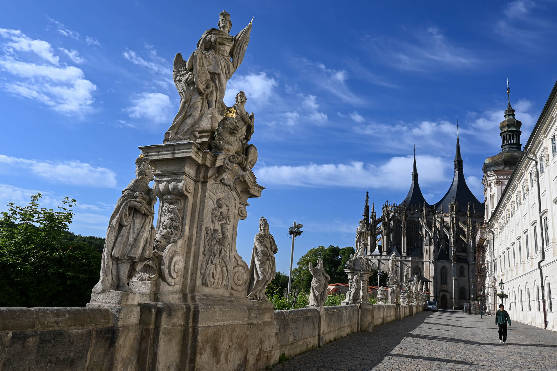 Kutná Hora zilverstad in Tsjechië